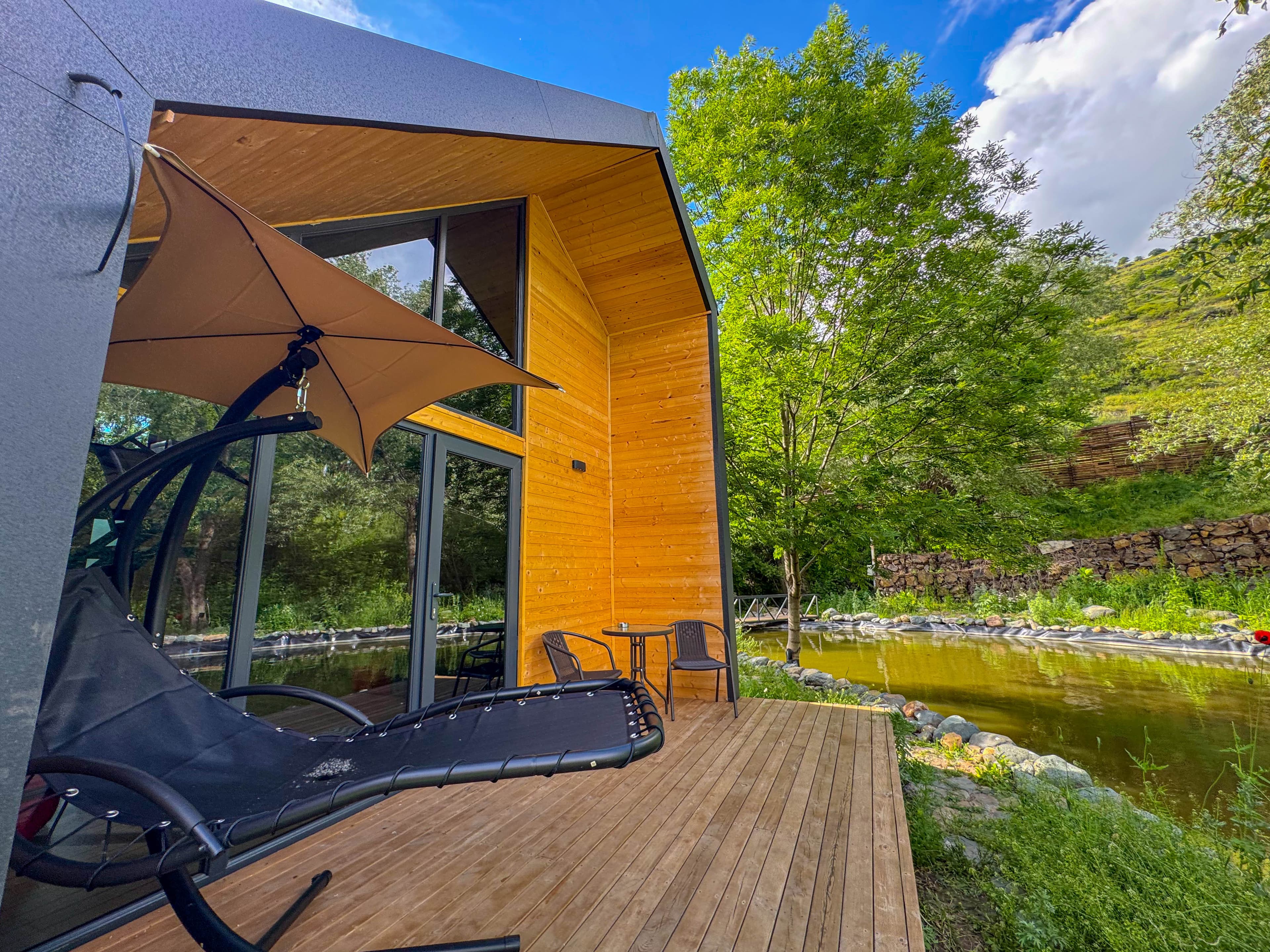 Small cottage with a view to the river with fishing access image 8
